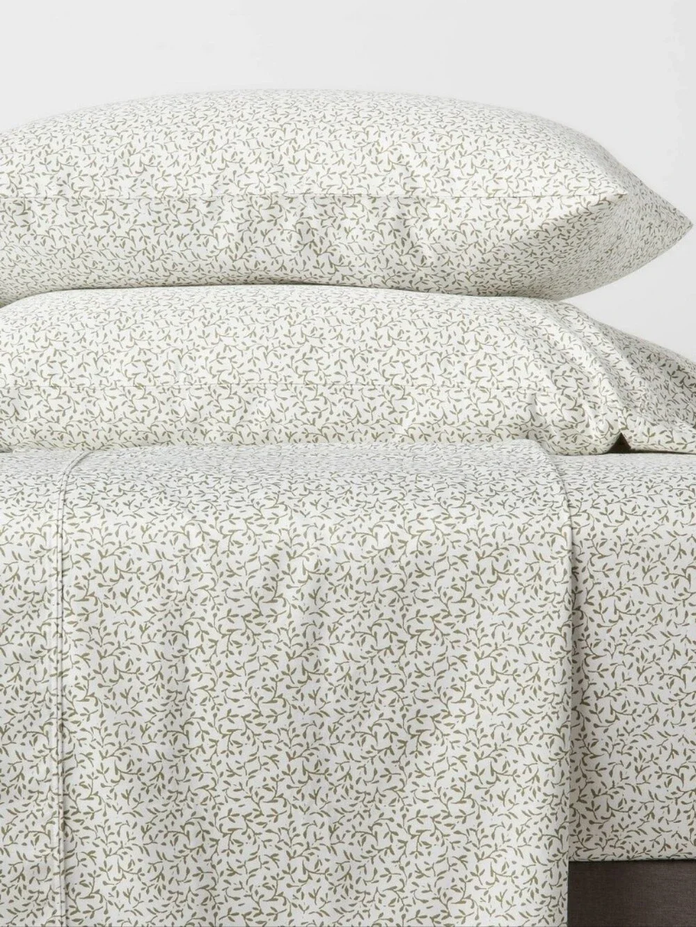 Threshold Performance 400 Thread Count Sheet Set Green Vine